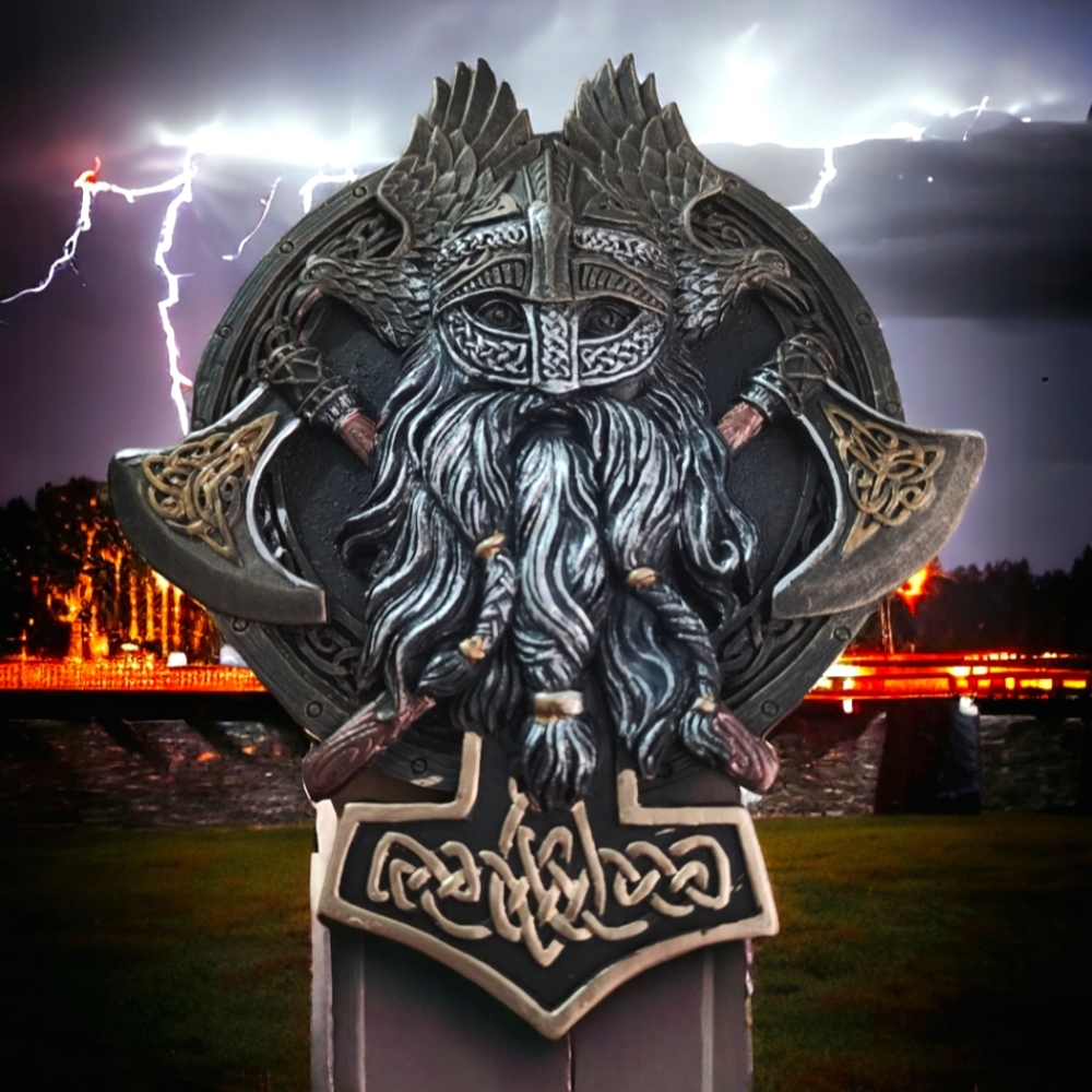 Thor Norse God Wall Plack